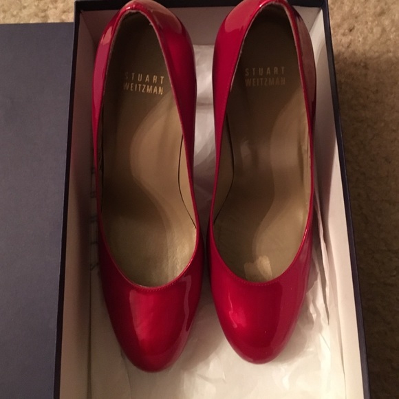 Stuart Weitzman red heels