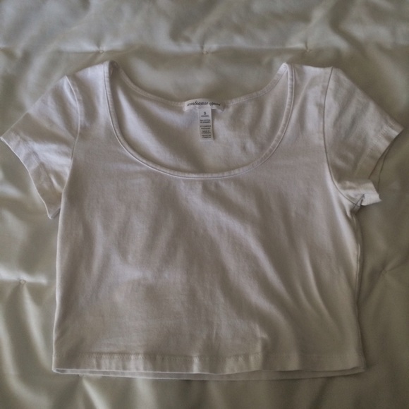 White Crop Top