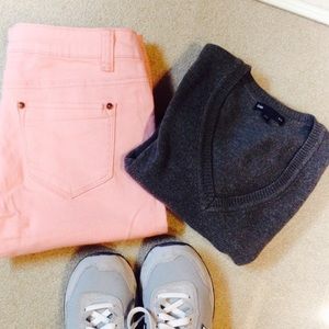 V-neck sweater