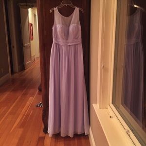 Beautiful spring/summer lavender gown.