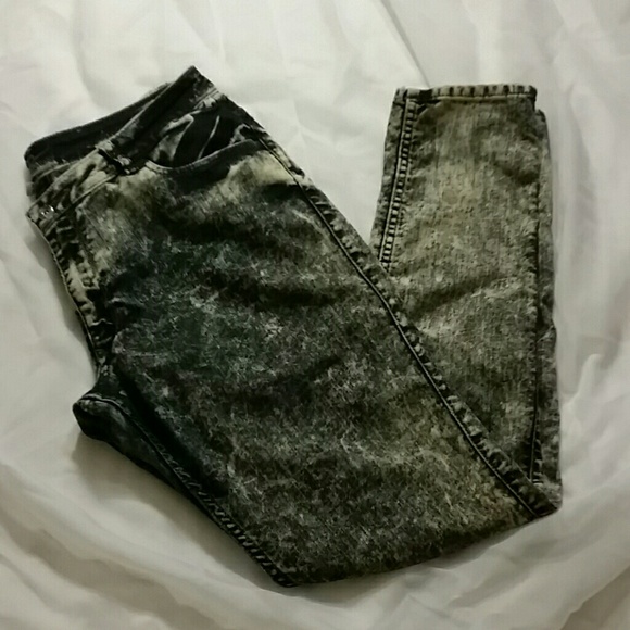 Pzi acid washed jeans/ Size 14