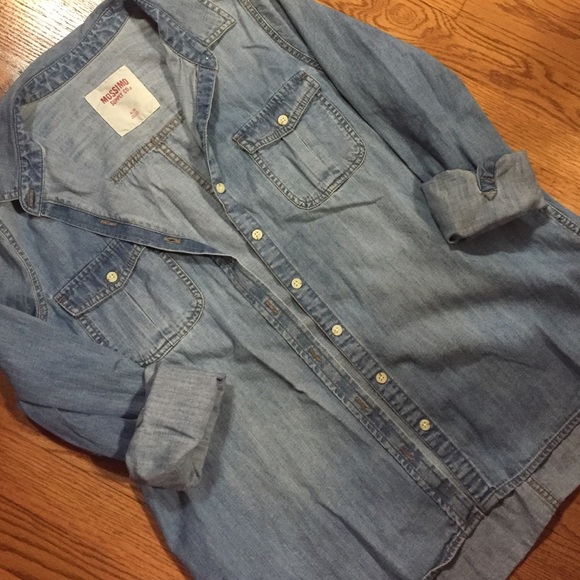 Mossimo Jean button up