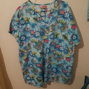 Scrub top