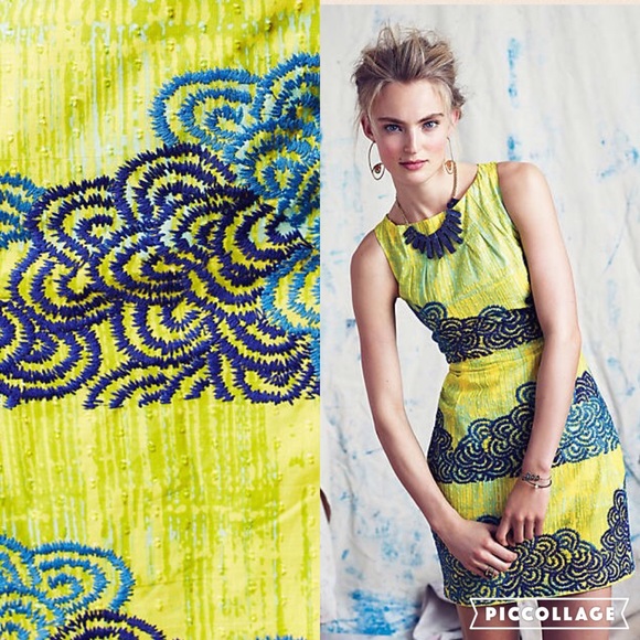 🎉Final cut🎉Azure Lace Scroll Dress 6 - Picture 2 of 4