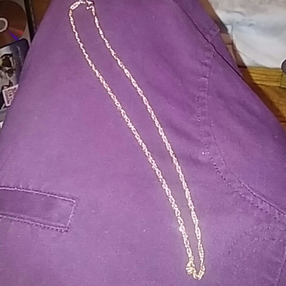 gold plated necklace