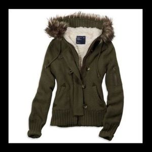 *SALE* NWT American Eagle Military Sweater Jacket