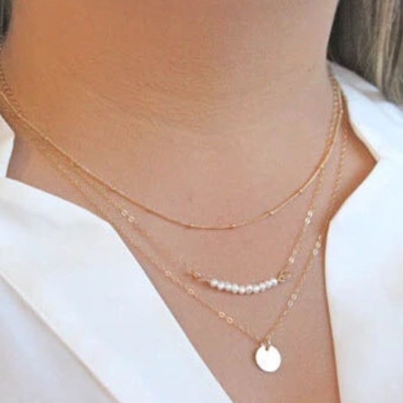 #closetcrush Jewelry - Delicate Layered necklace