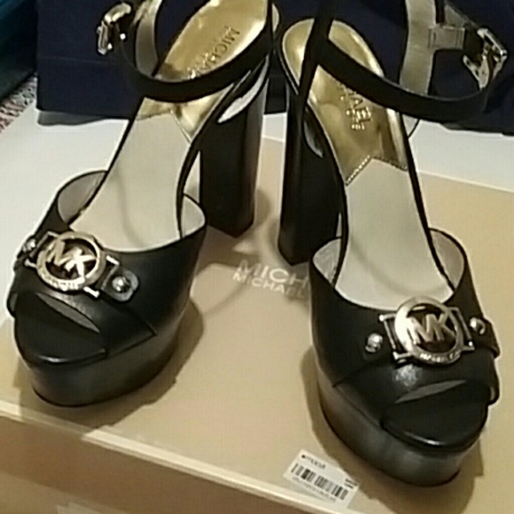 SALE TODAY ONLY Michael Kors Leather Platforms