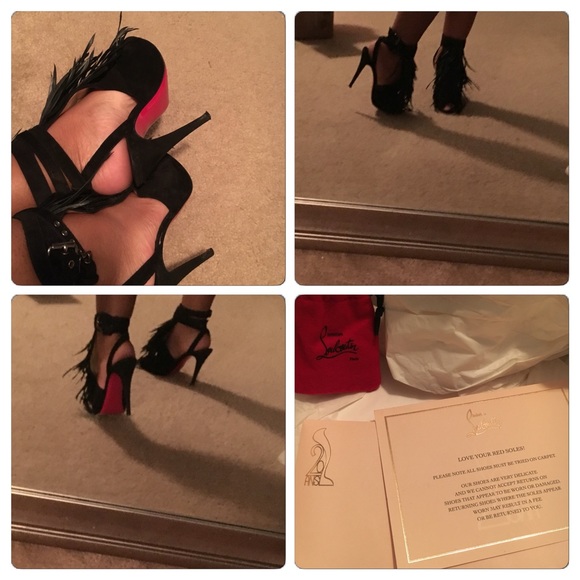 $1600 Christian Louboutin Single Ita GORG - Picture 2 of 4