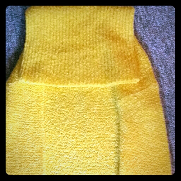 Vintage Canary Yellow Turtleneck
