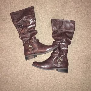 Pleather Lefty Boots
