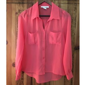 💥 Final Reduction! Pink button down blouse