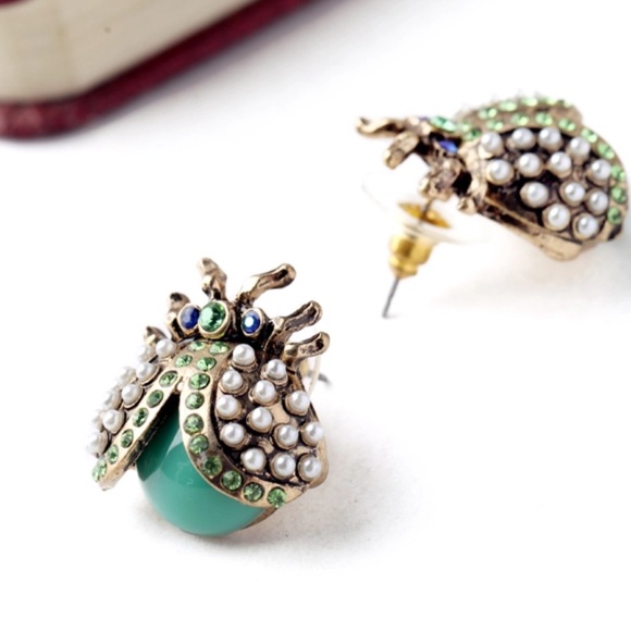 Lady Bug earrings - Picture 3 of 6