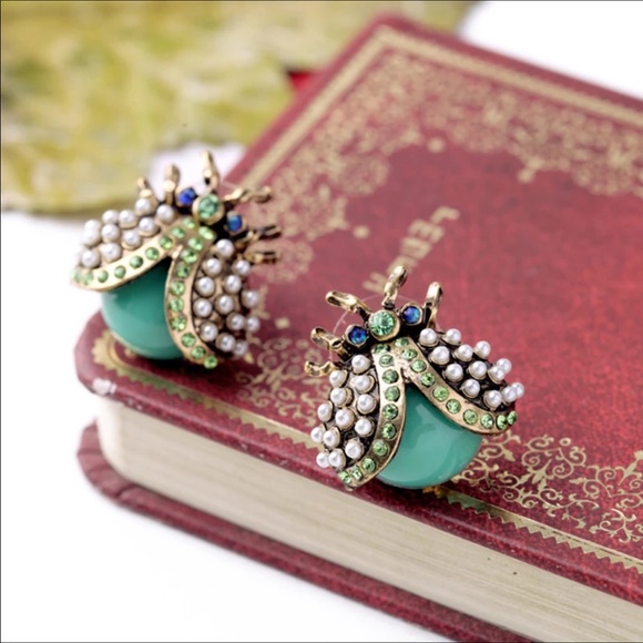 Lady Bug earrings - Picture 2 of 6