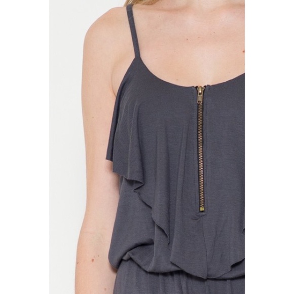 Front Ruffle Romper - Picture 3 of 3