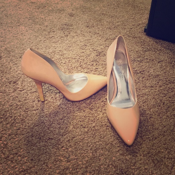 Jessica Simpson Nude Stilletos