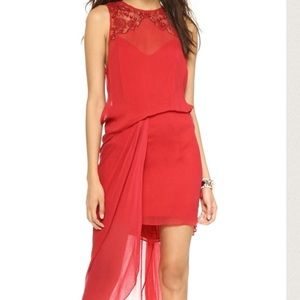 Free People Red Hot Party Dress
