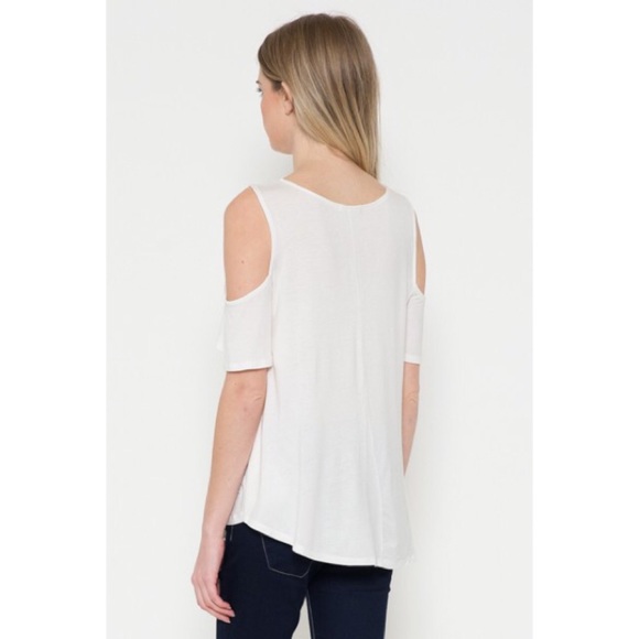 Cold Shoulder Top - Picture 2 of 2
