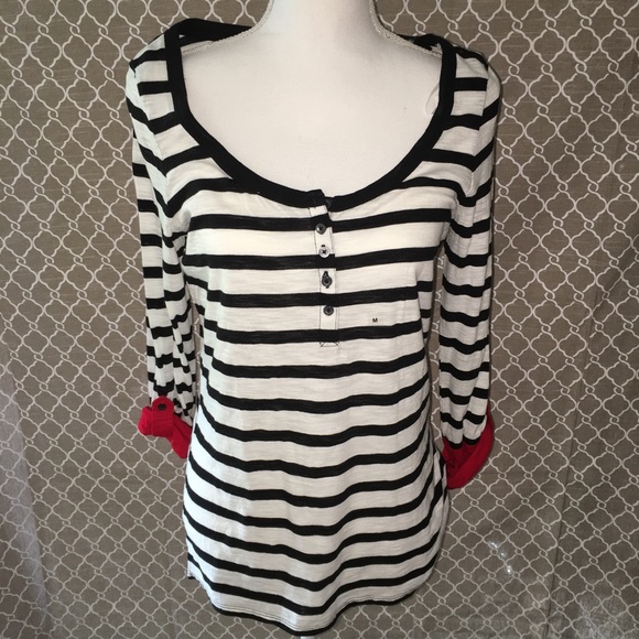 Express 3/4 length sleeve top