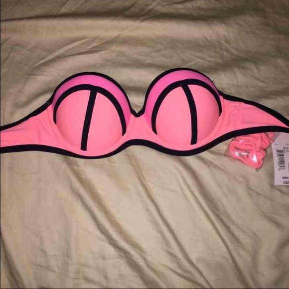 NWT Color block neoprene bikini