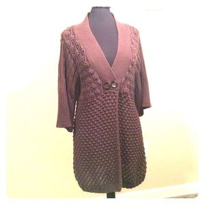 Apt. 9 Brown knit sweater