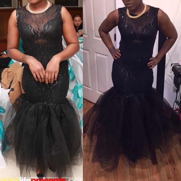 Mermaid tail dress