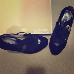 Never Worn Michael Kors Heels with box