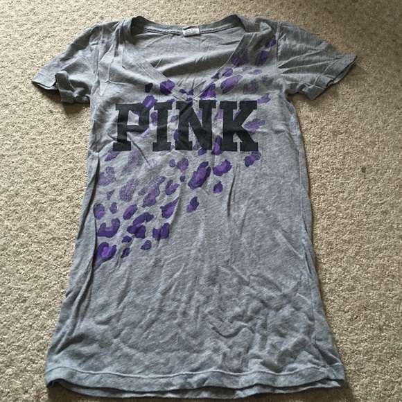 Purple Leopard PINK Tshirt