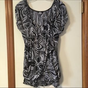 Black and White Shirt