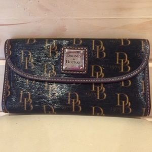 Authentic Dooney & Bourke trifold wallet