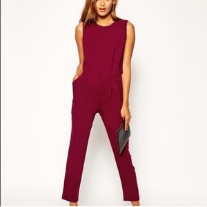 ASOS  open back jumpsuit