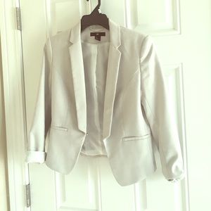 Cream blazer