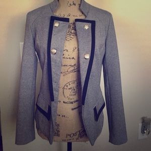 Fun blazer with silver buttons!