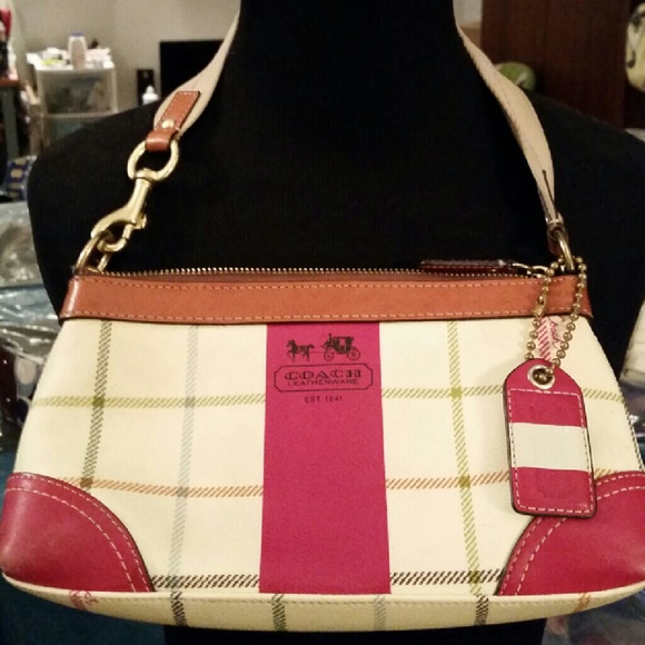 Coach Hamptons Leather Tattersall