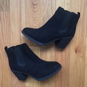 H&M Black Booties