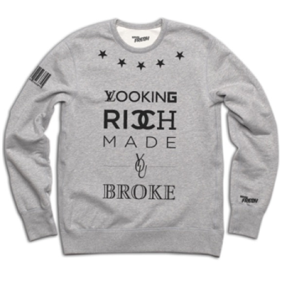 Looking Rich Crewneck - Picture 4 of 4