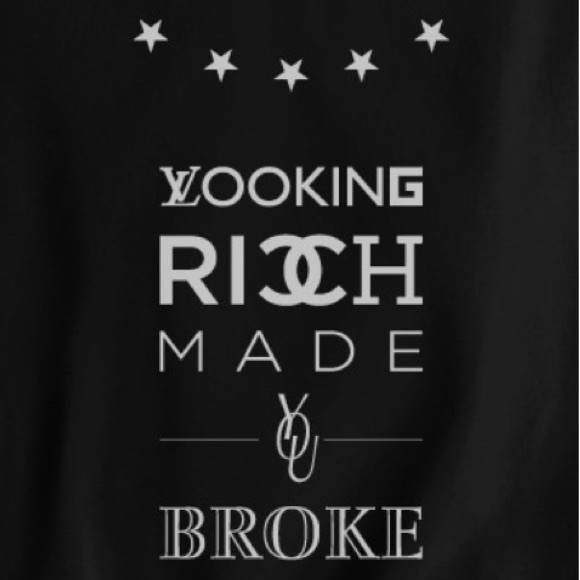 Looking Rich Crewneck - Picture 3 of 4