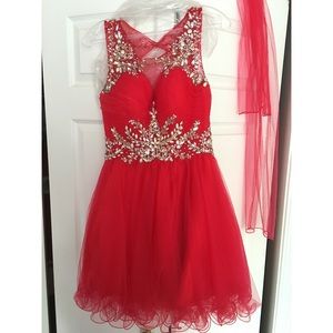 Red Homecoming Dress