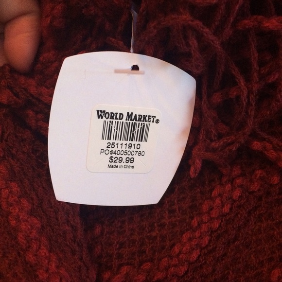 World Market Poncho - Picture 3 of 3