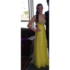 Yellow Prom Dress