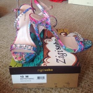 ankle strap heel sandal