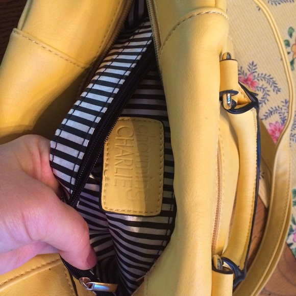 Charming Charlie yellow purse - Picture 4 of 4