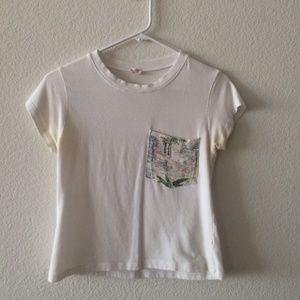 Brandy Melville island crop tee