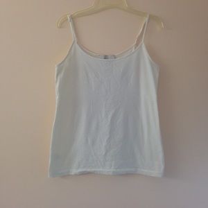 Off White Spaghetti Strap