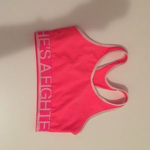 An Under Armour sports bra