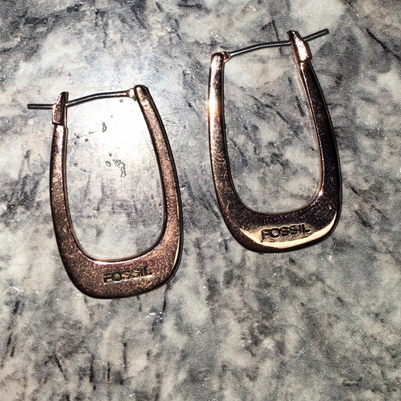 Fossil earrings