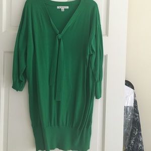 CAbi green sweater