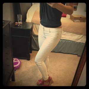 Skinny Express patterned jeans💋🐯