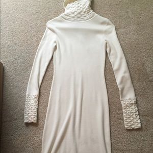 Sweater dress ivory