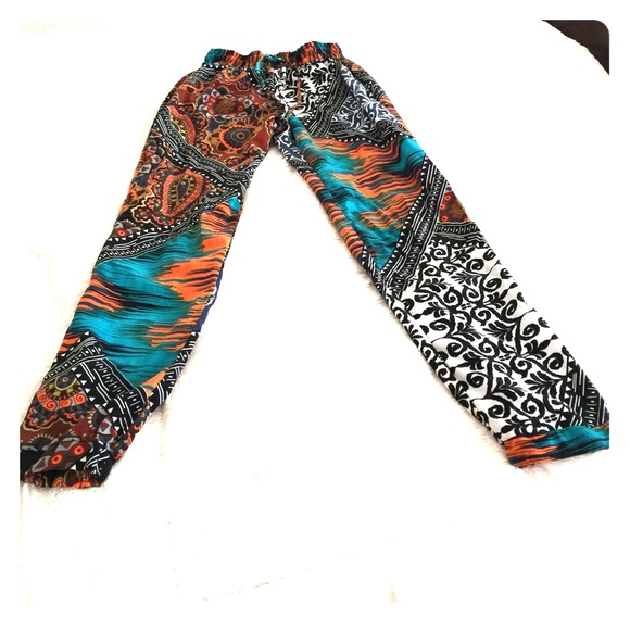 Multi-colored pants